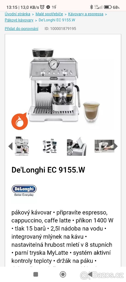 Pákový kávovar - 4