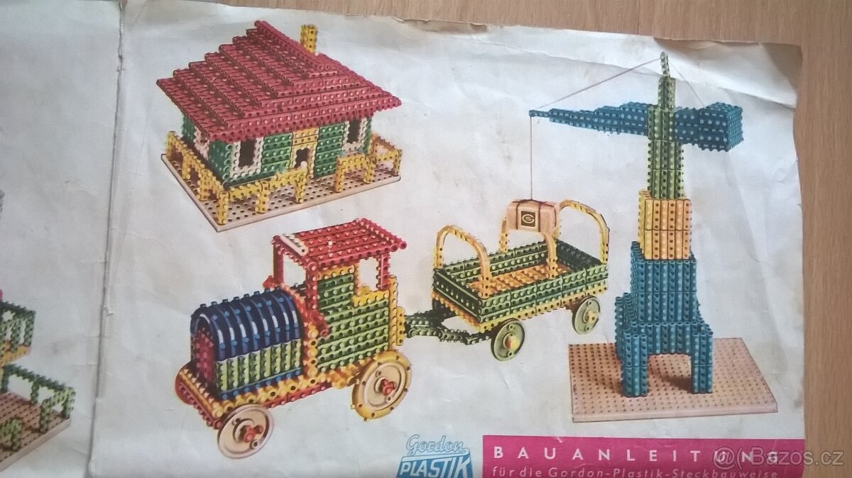 Retro stavebnice Gordon Plastik DDR - 4