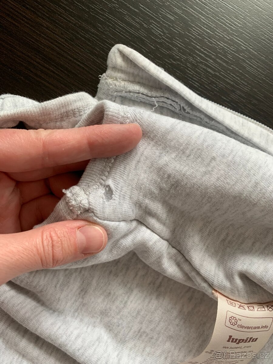 Dětský spací pytel vel. 70, šedý - 4