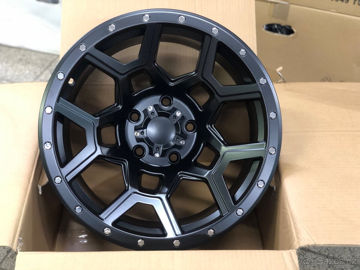 Alu kola 17” vhodné na Jeep Wrangler 5x127