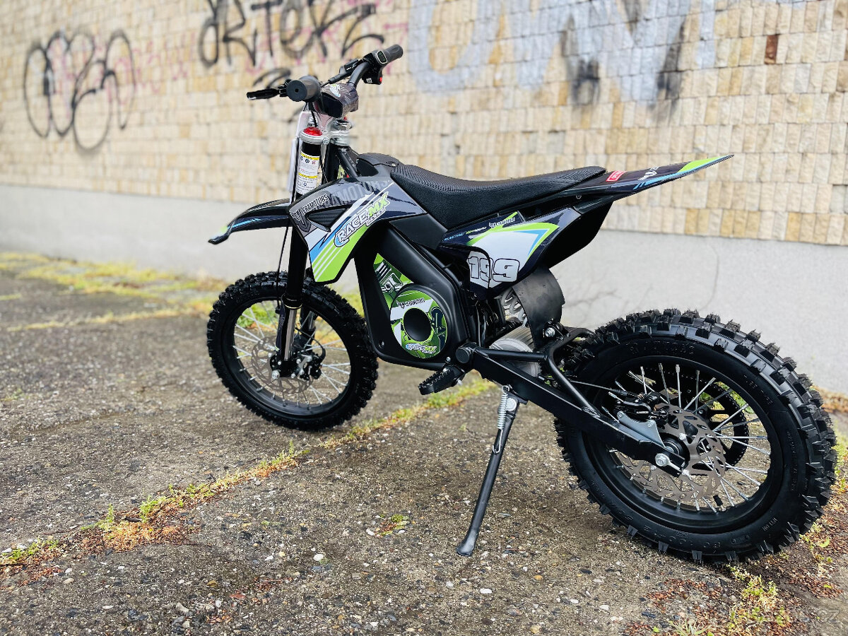 Pitbike Leramotors Rocket, elektrický, vhodné od 7let