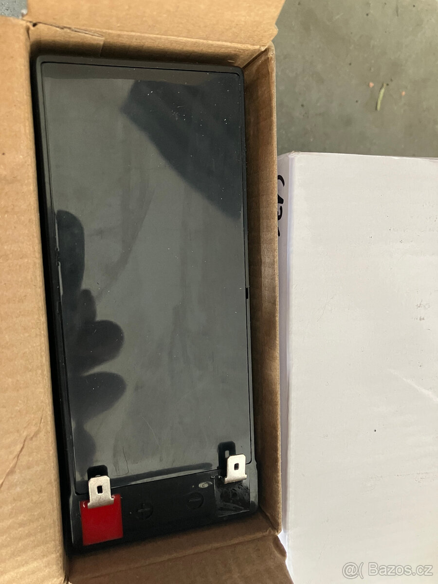 3ks Baterie AGM 12V/9Ah nová nepoužitá - 4