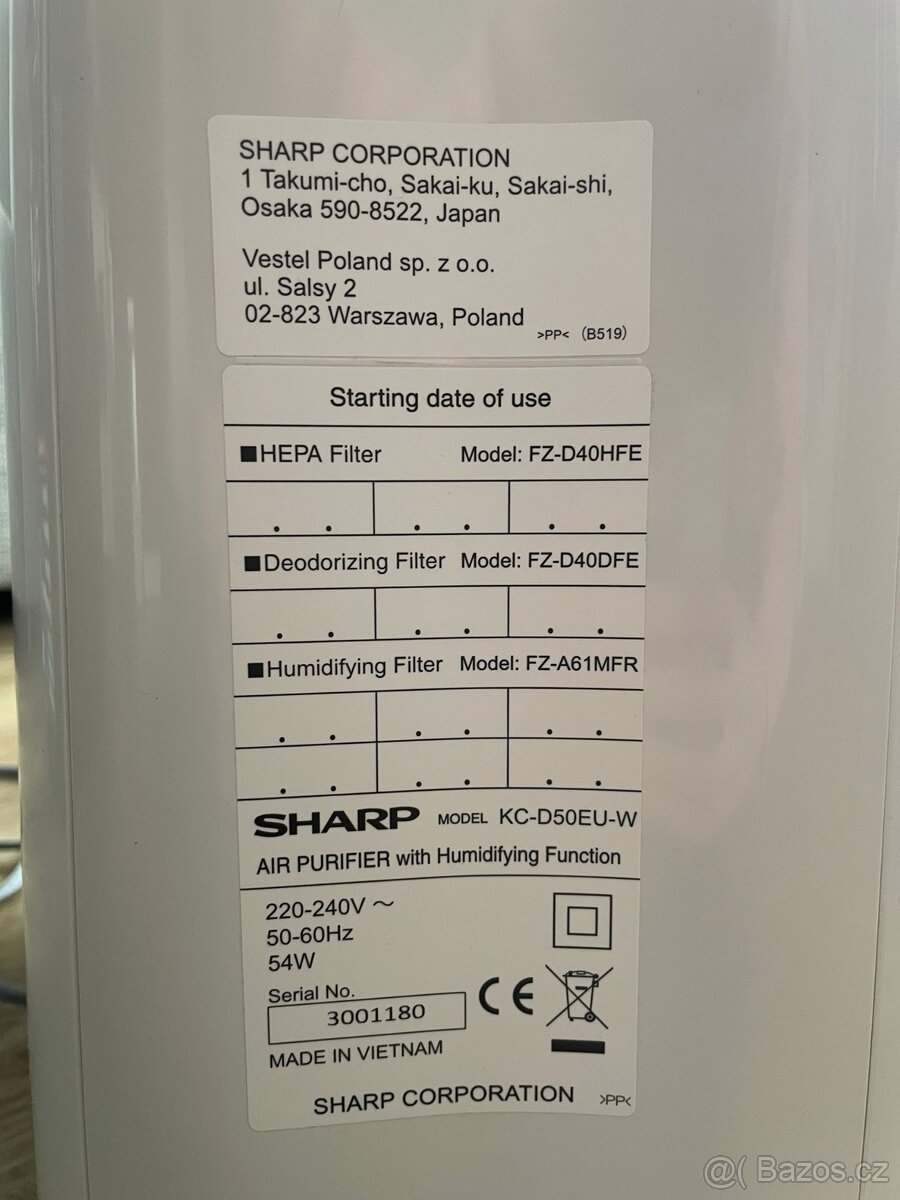 Čistička vzduchu. - 4