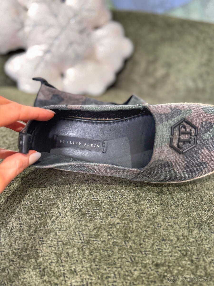 Luxusní, pánské espadrilky Philipp Plein - 4