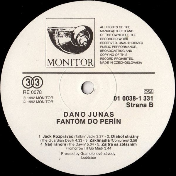 Dano Junas - Fantóm do perín (LP) - 4