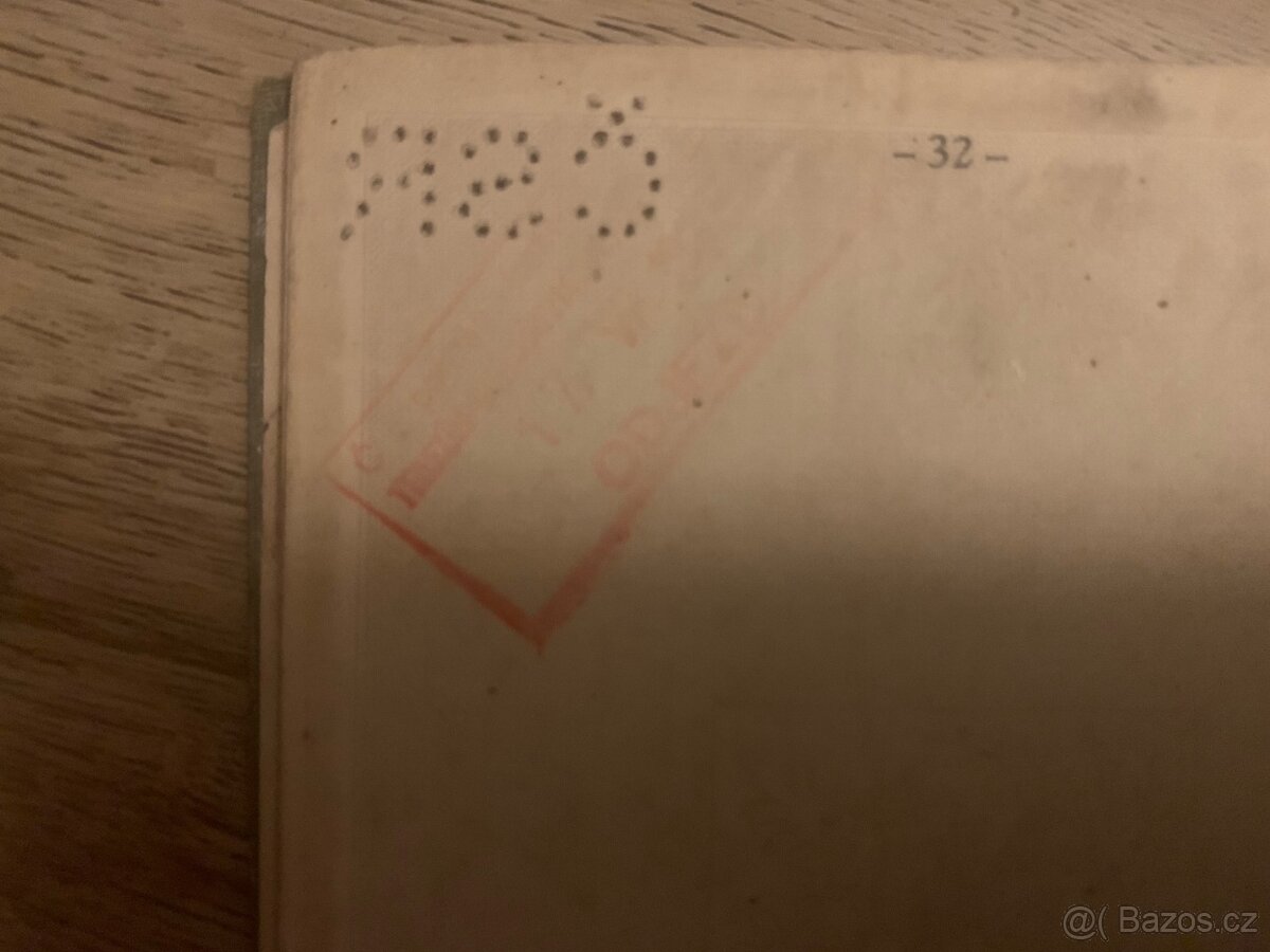 Cestovní pas ČSR – 24. 1. 1939 – těsně před vznikem Protekto - 4
