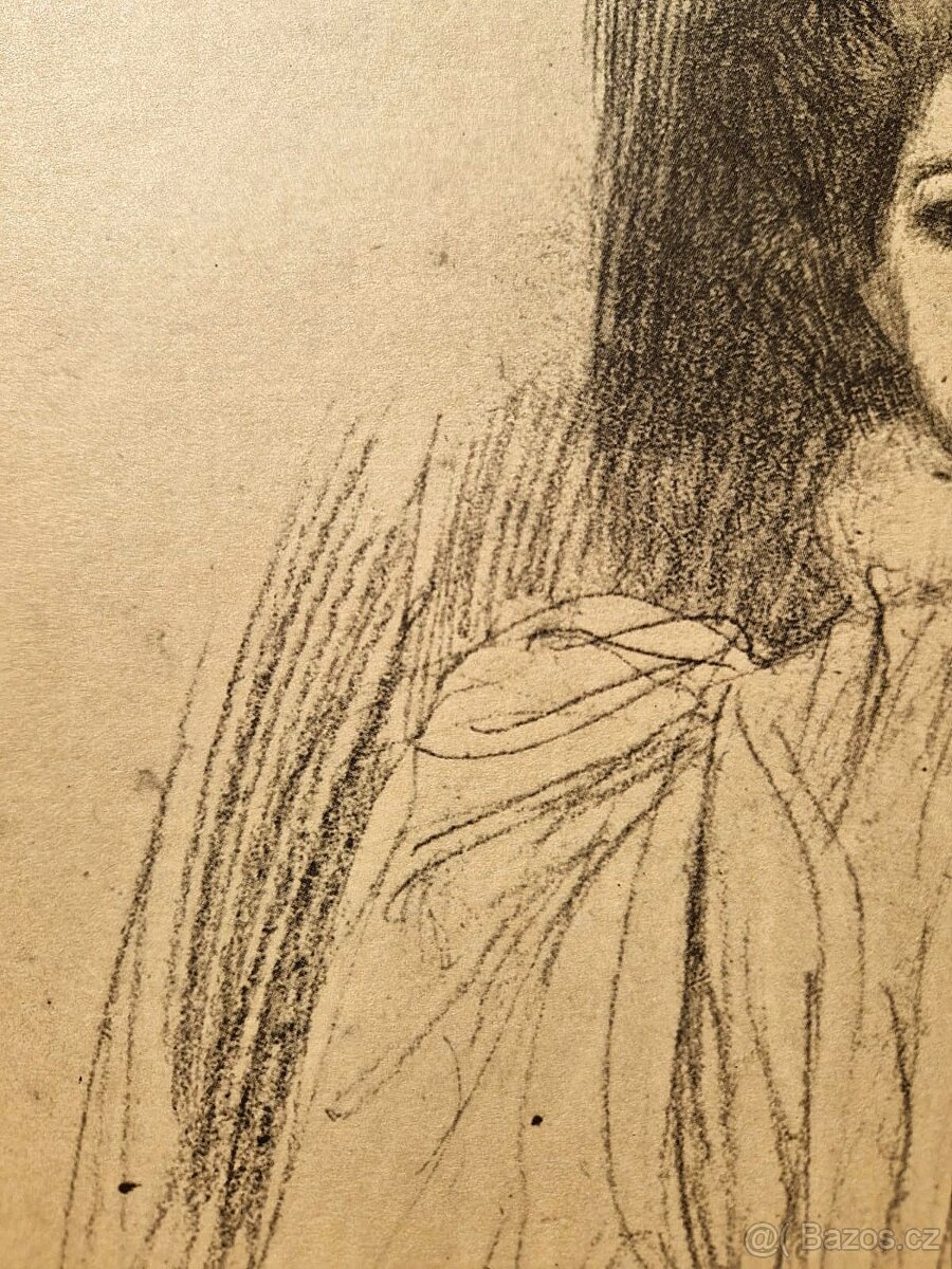 Gustav Klimt - (vysokokvalitná tlač) z roku 1980 (1) - 4