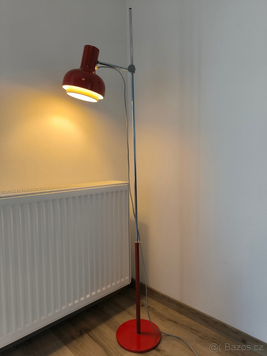 Retro stojací lampa Napako, Josef Hůrka - 70. léta - 4