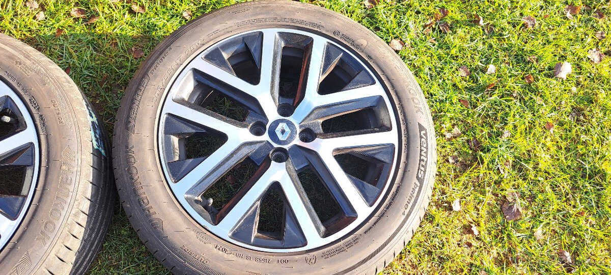 Originál ALU kola Renault Captur R17 - 4