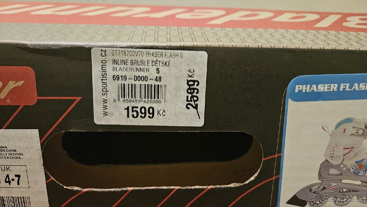 Inline brusle dětské bladerunner - 4