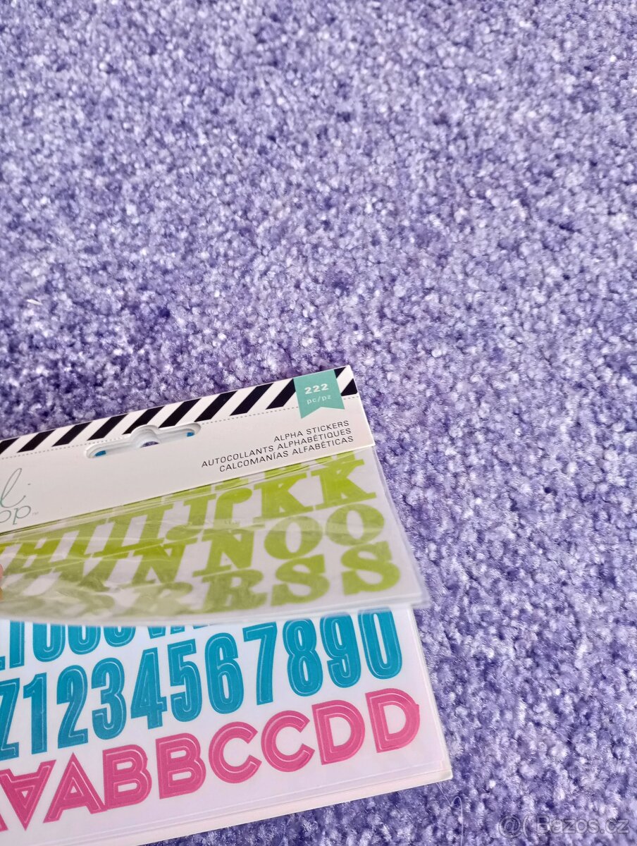 Nová sada nálepek písmena, Heidi Swapp - 4