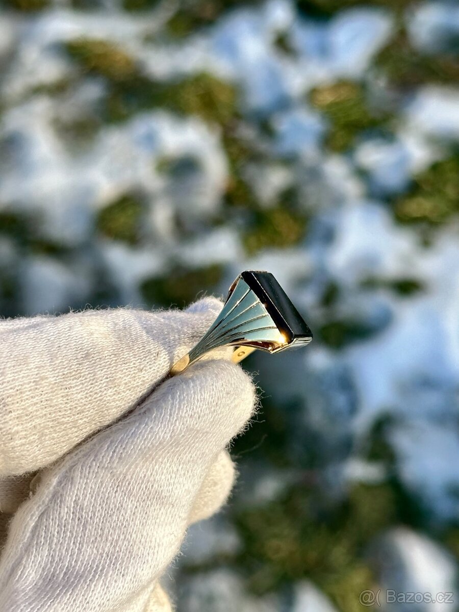 Zlatý prsten 4,55g - 4