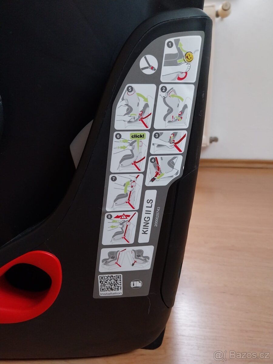 Autosedacka Britax Romer king II LS - 4