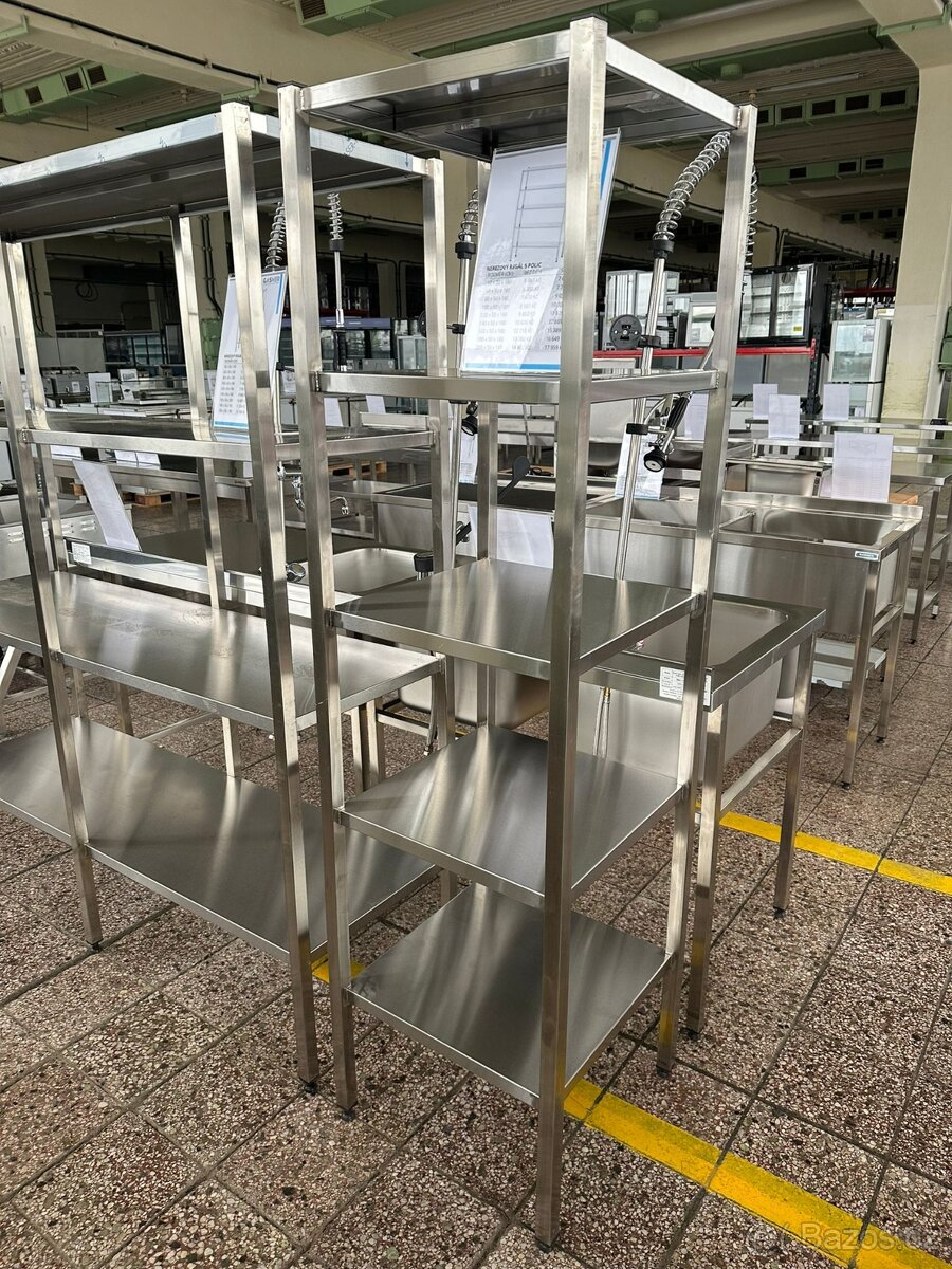 Nerezový regál - 4