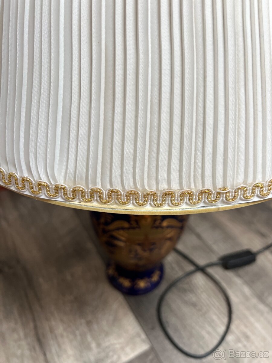 Čínská porcelánová lampa / lampička - 4