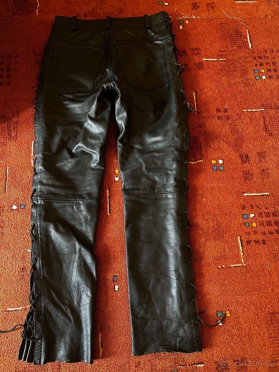 Oblečení na motorku kožené - 4