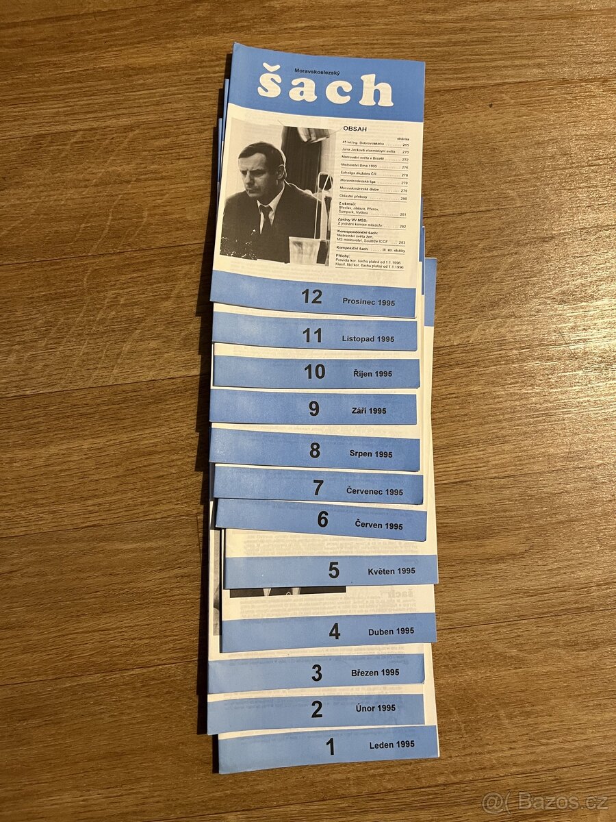Časopisy - šachy (Moravskoslezský šach, Šach info aj.) - 4