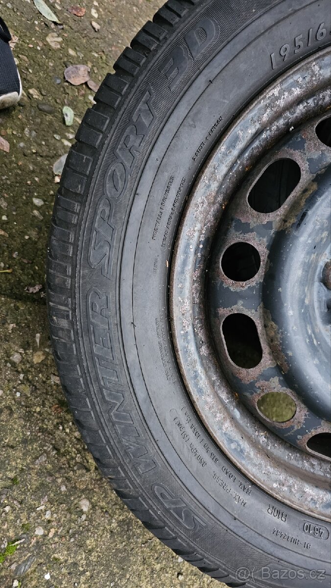 Mazda plechové disky R15 - 4