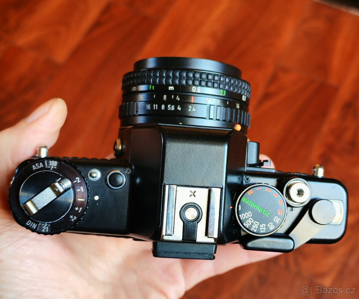 Practica B200 +2x objektiv zeiss Jena - 4