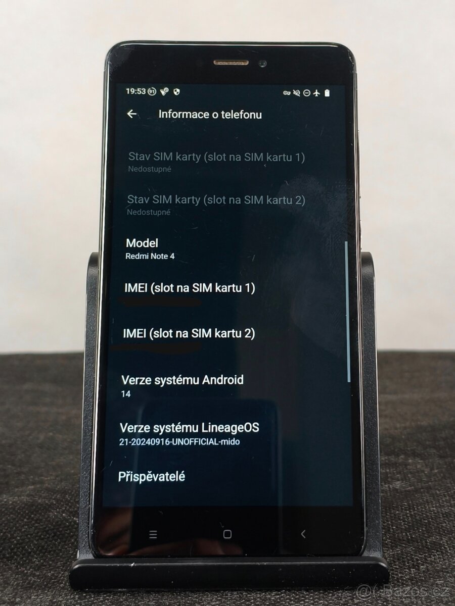 Xiaomi Redmi Note 4x (4/64GB) - Android 14 - 4