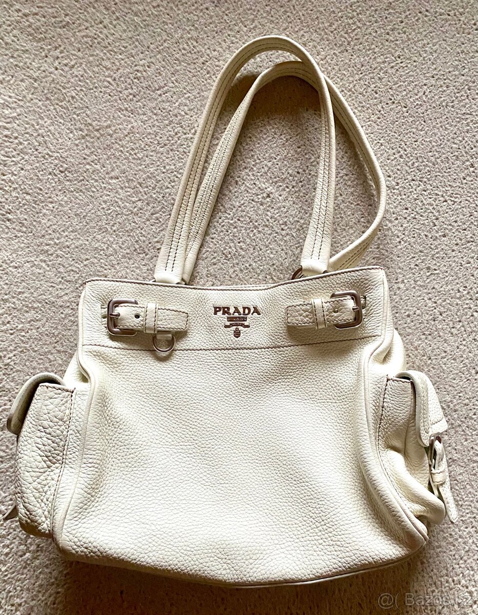 Dámská kožená kabelka originál Prada - 4