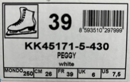 Dámské lední brusle velikost 6 (26) - 4