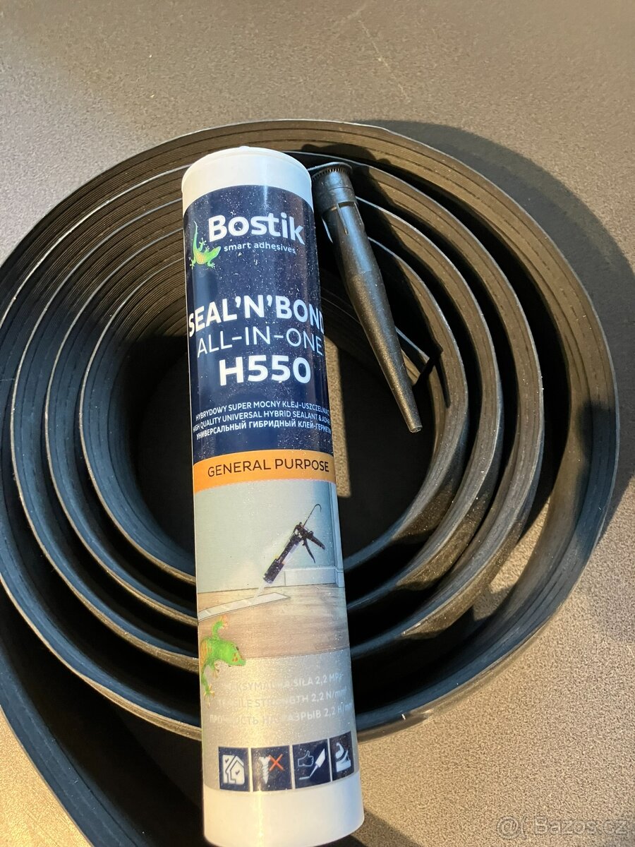 Gumový práh pod garážová vrata - 4