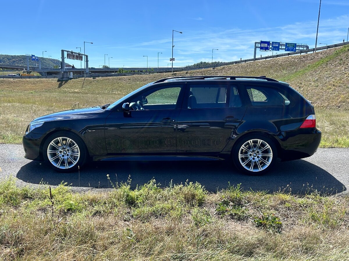 BMW 535d Touring, M paket, servis, Carbonschwarz - 4