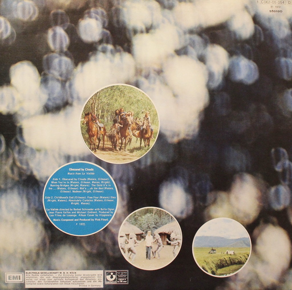 Pink Floyd – Obscured By Clouds (LP, Germany, 1972) - 4