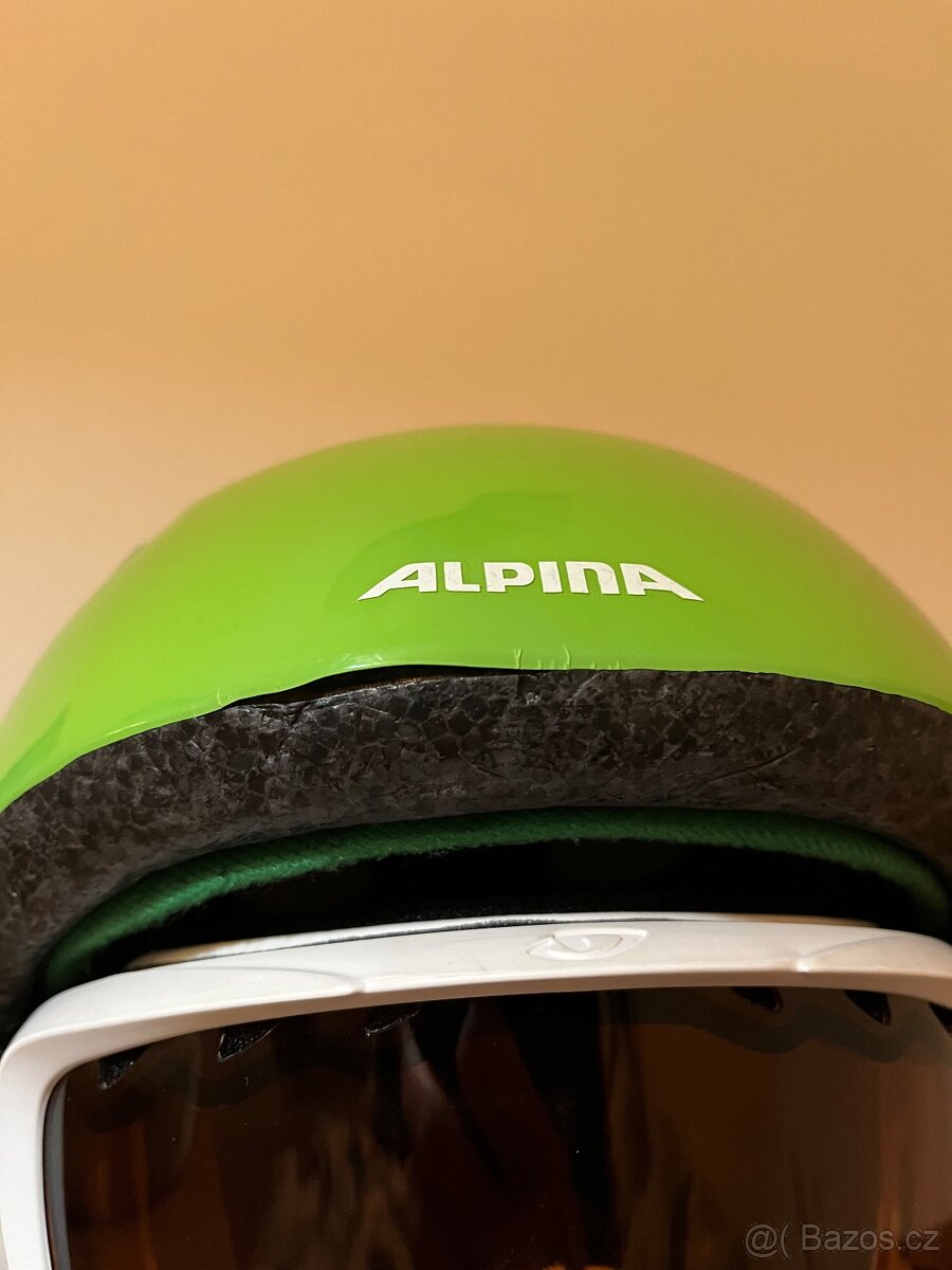 Helma a lyžařské brýle - 4