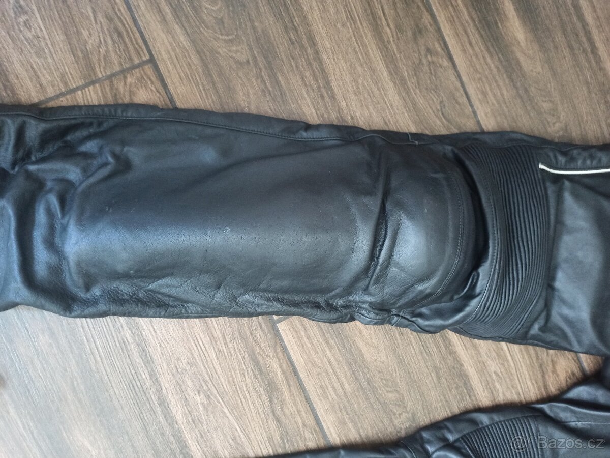 Dámská kožená dvoudílná kombinéza PSI+ doplňky - 4