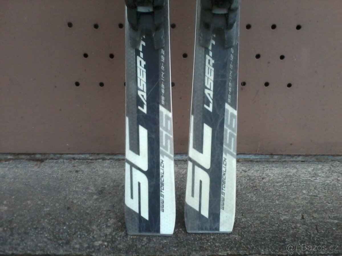Lyže Stockli 156cm. - 4