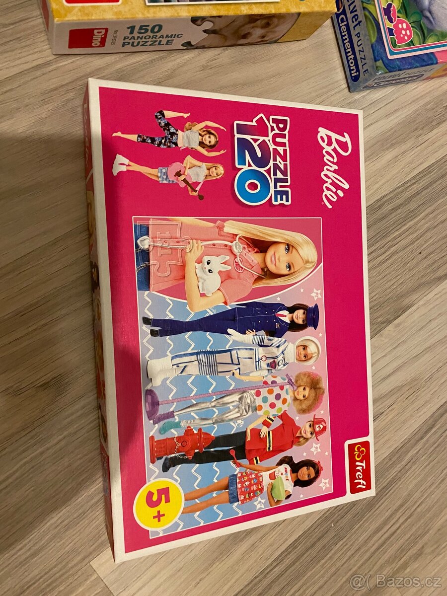 Puzzle Barbie Frozen Elsa Trolls a další - 4