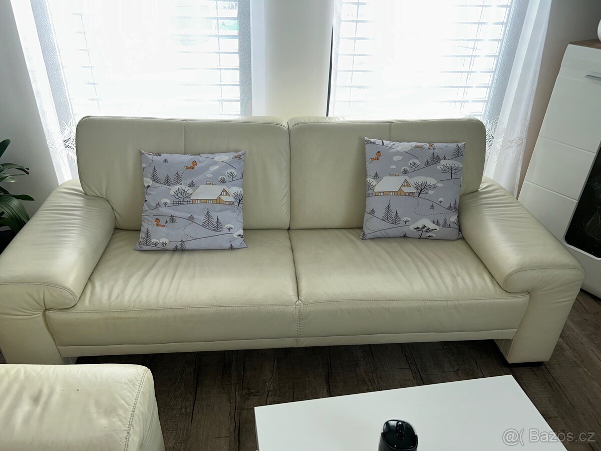 Kožená sedací souprava - 4