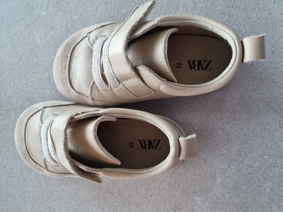 Boty barefoot kožené zn. Zara vel. 23 - 4