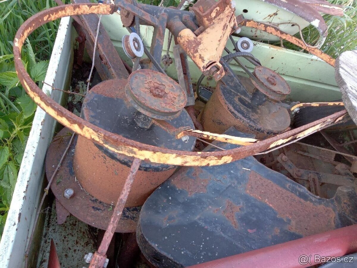 SLEVA -Kultivátor MFD + dvou bubnová sekačka+ vlečka - 4