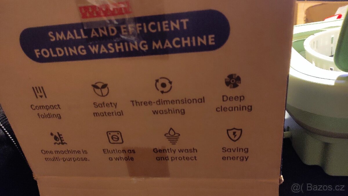 Přenosná cestovní pračka model MSC-01 - 4