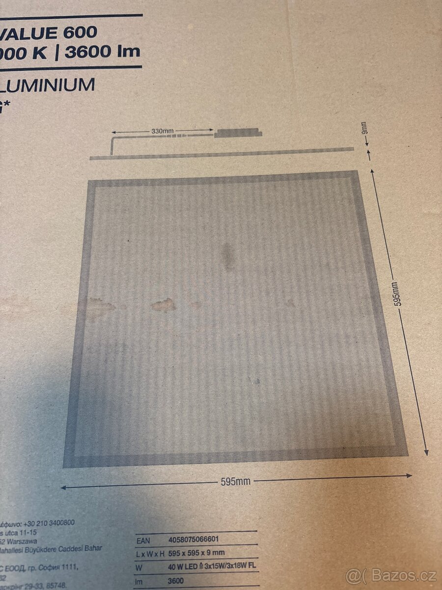 LED světlo panel 40w - 4