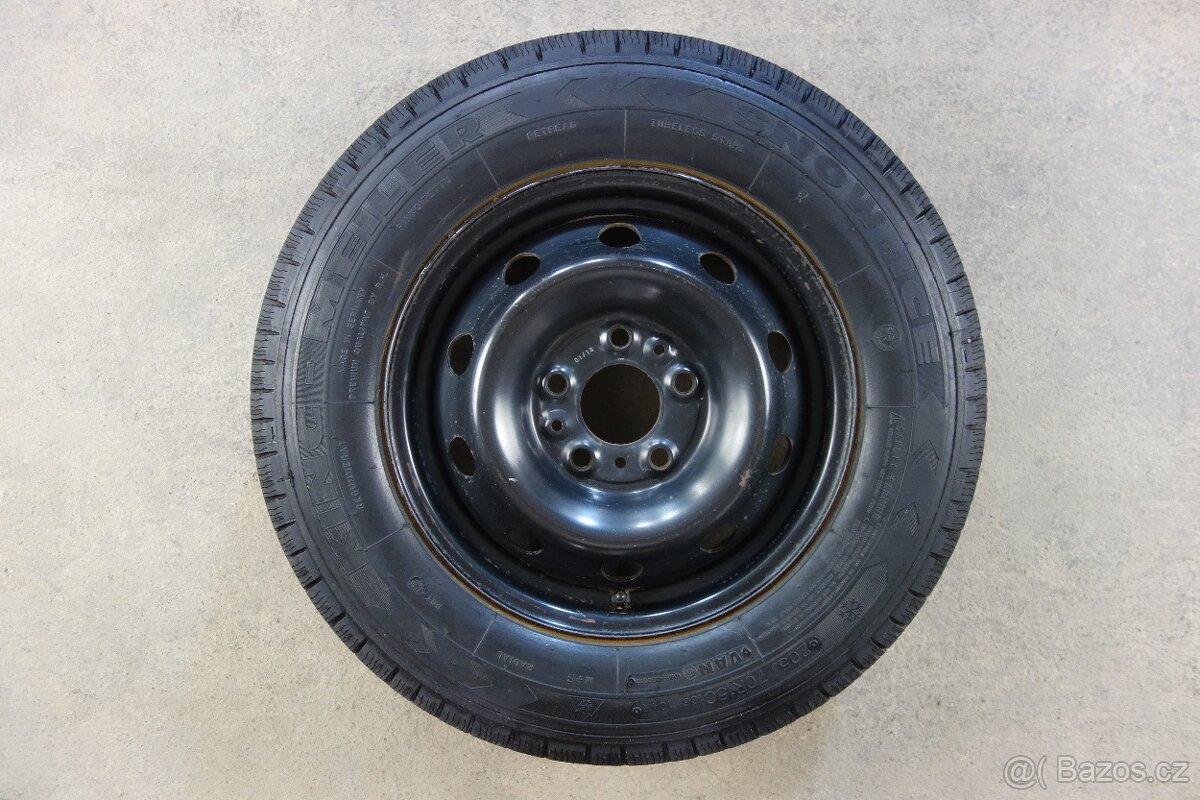 Fiat, Peugeot, Citroen, Iveco, disky 5x118 205/70/15 zimní - 4