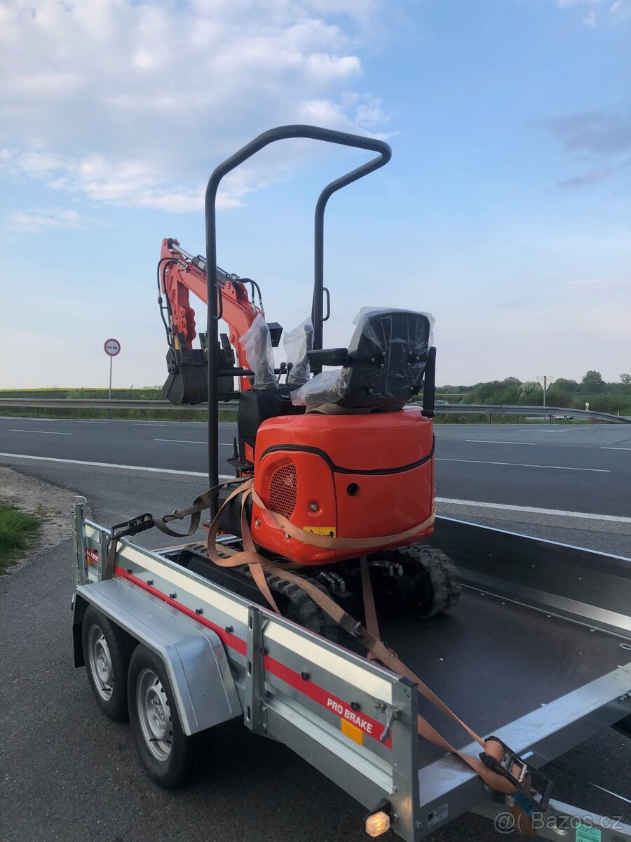 Půjčení minibagr a minidupr - 4