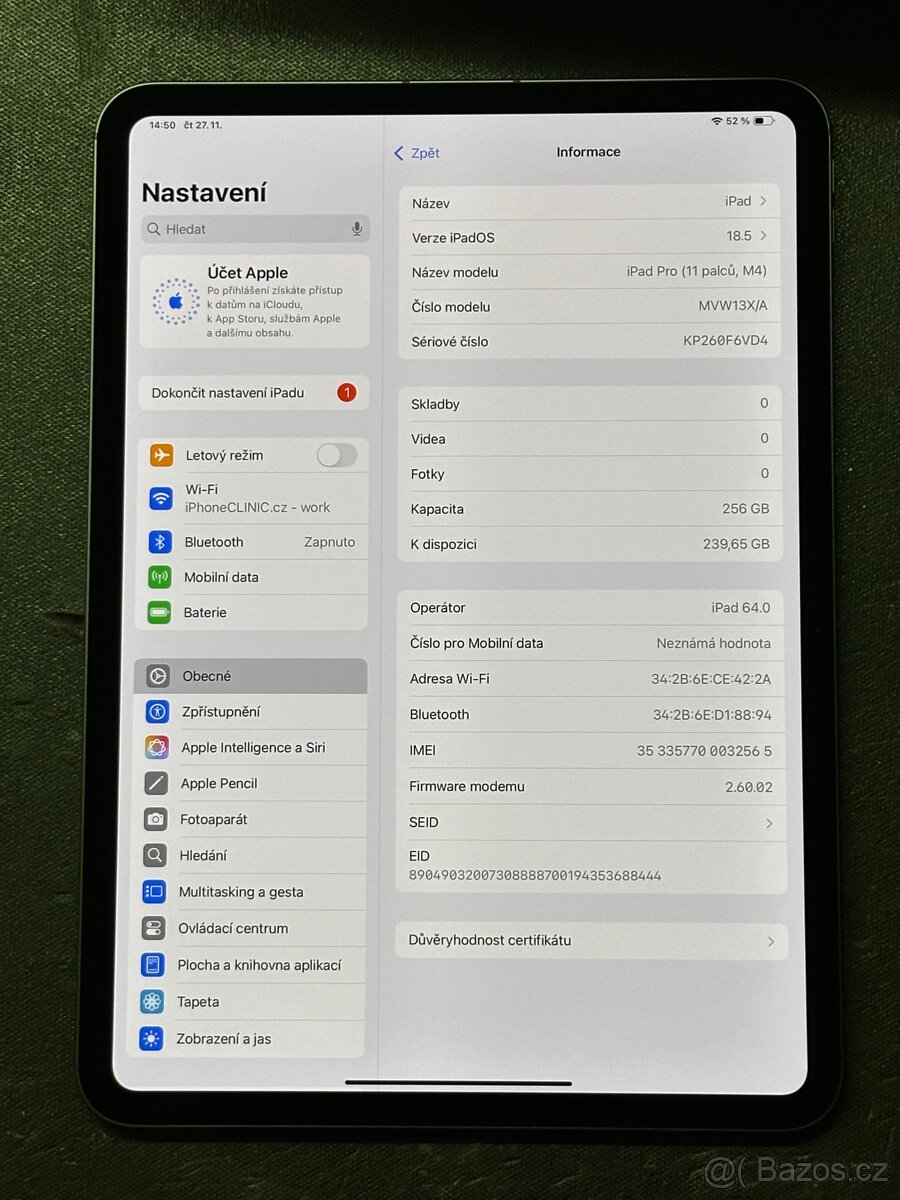 iPad Pro 11(M4) 2024 256GB Space Grey SIM - 4