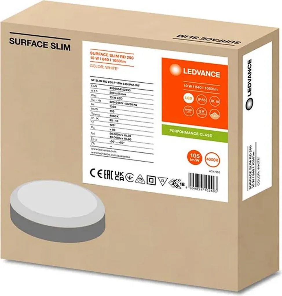 LED stropní svítidlo LEDVANCE (IP65, 10W, 4000K) - 4
