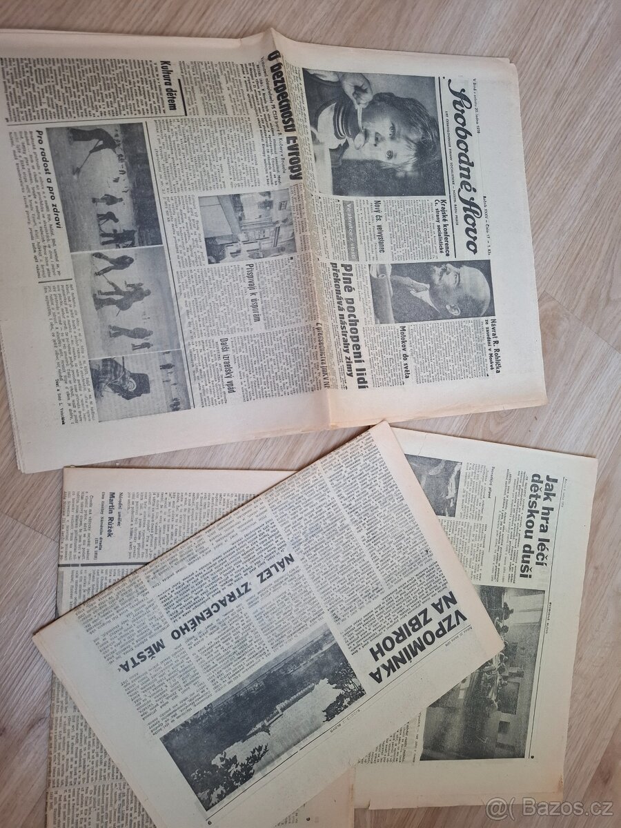 Staré noviny Svobodné slovo - 4