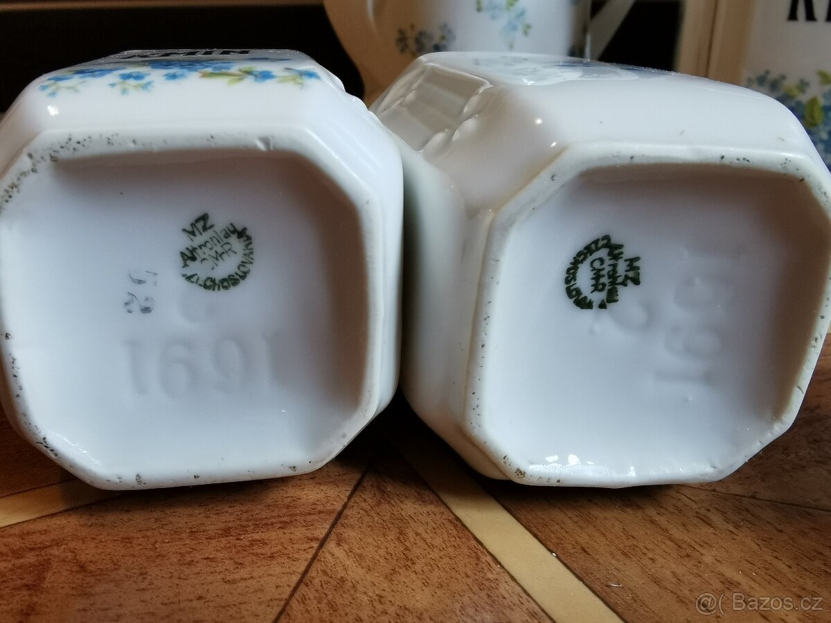 Staré dózy, kořenky, pomněnky - Stará Role Hutschenreuther - 4