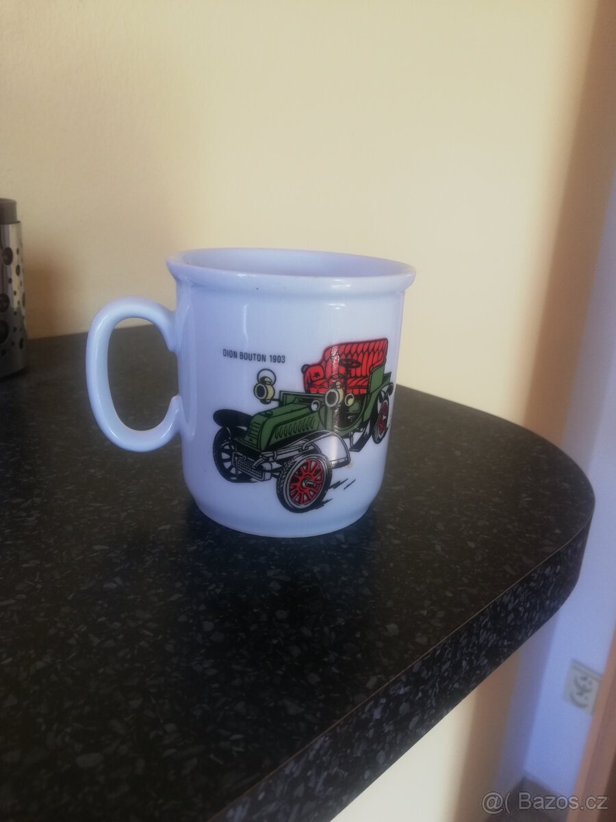 Hrníček s autem Dion Boution 1903 - 4