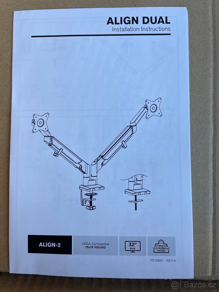 Držák na dva monitory - 4