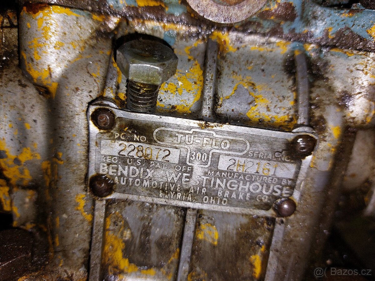 Starý kompresor Bendix Westinghouse - 4