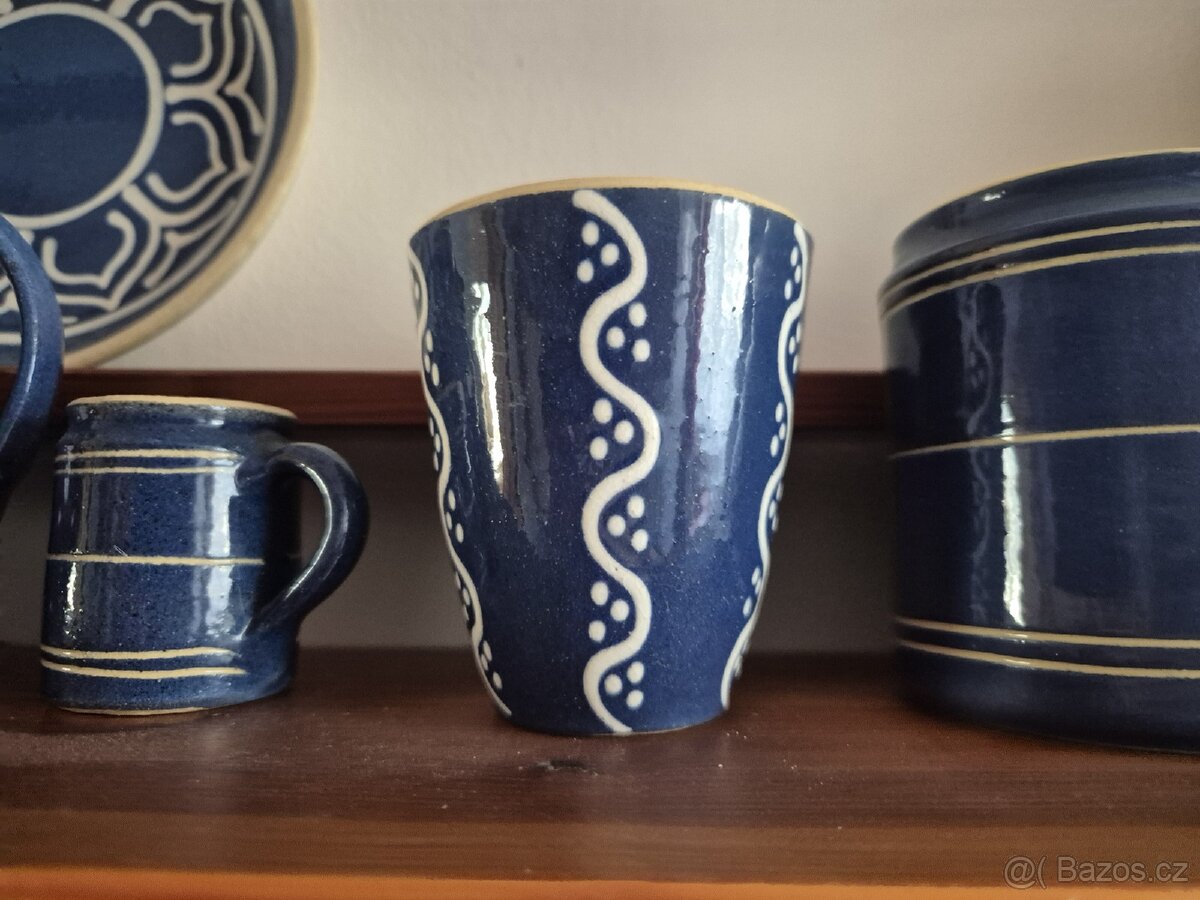 Modrá keramika - 4