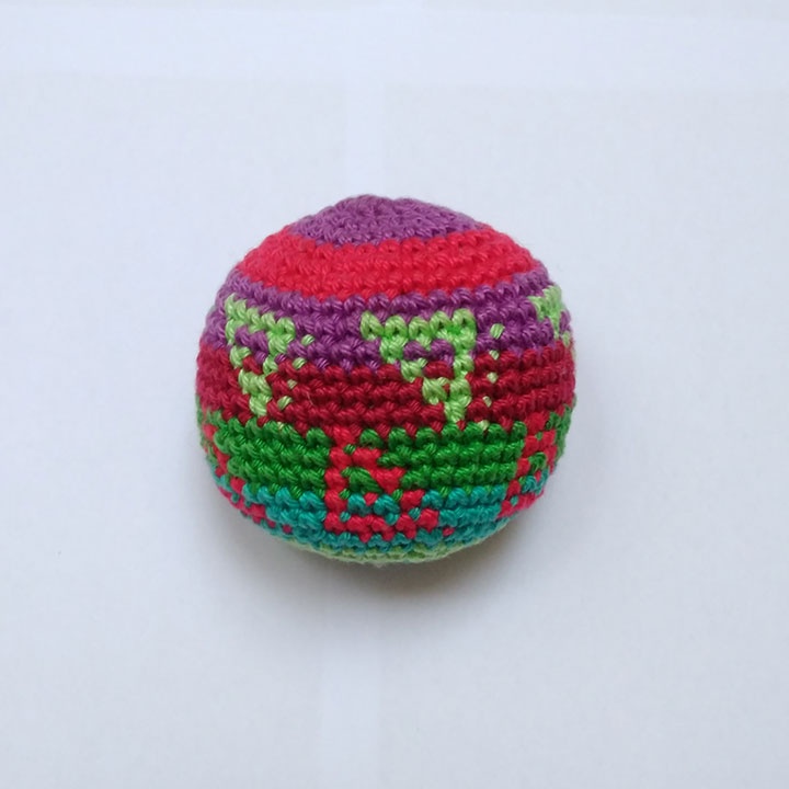 Prodám ručně dělané míčky HackSack - 4