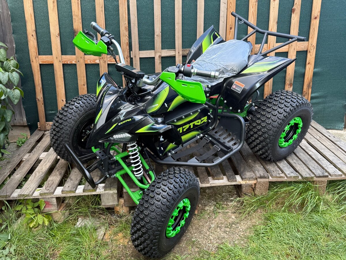 AKU Elektrická ATV Čtyřkolka 1500W 60V  diferenciál AE010
